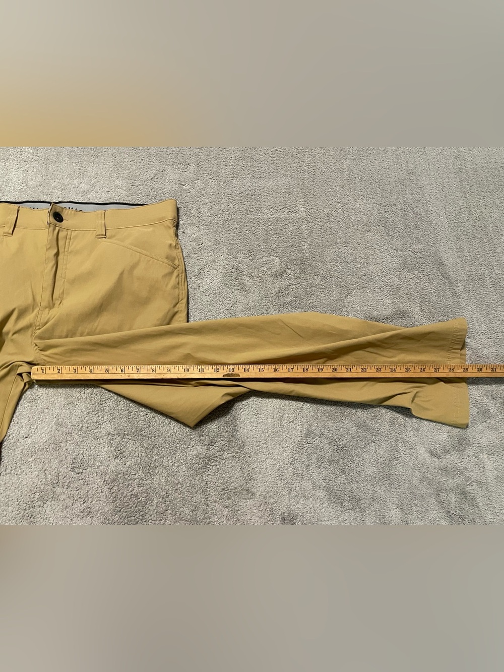 Orvis Tech Pants Mens 36x30 Walnut Water Repellent Stretch Hiking 1716851 - Picture 11 of 16